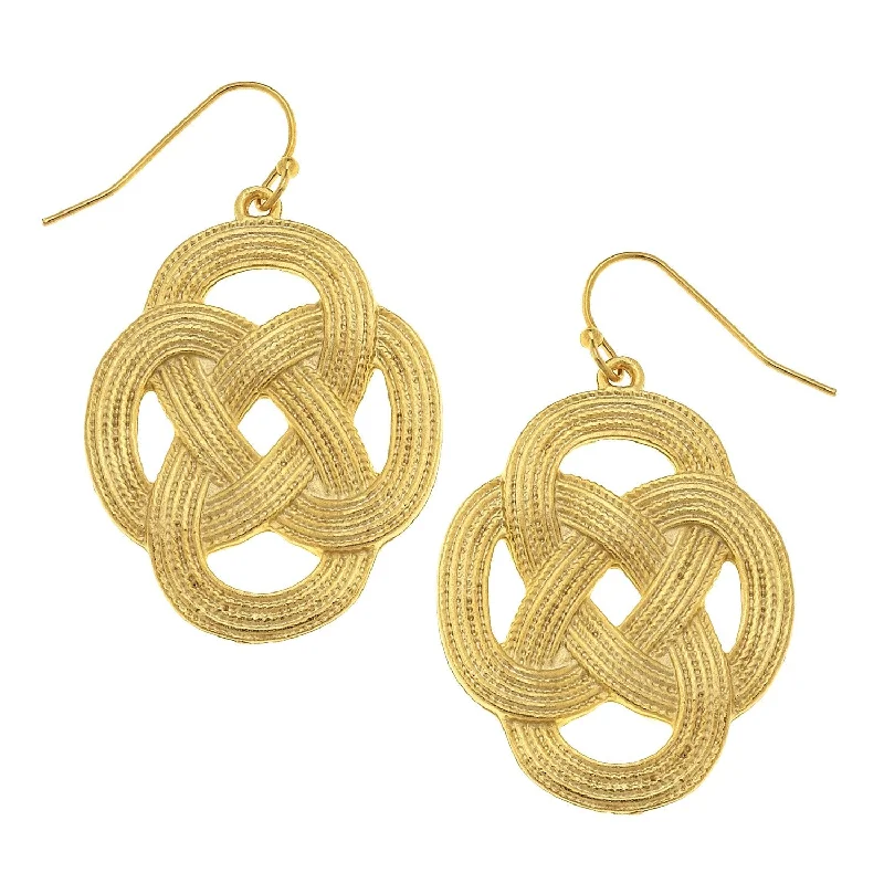 Woven Loop Earrings