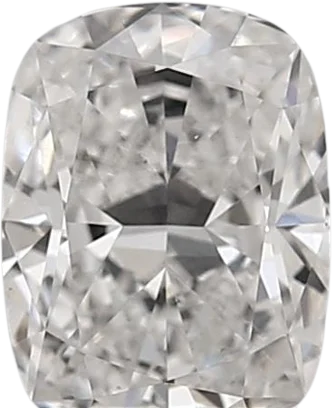 1.07 Carat E vs2 Elongated Cushion Lab Diamond