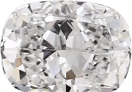 1.37 Carat E vs1 Elongated Cushion Lab Diamond