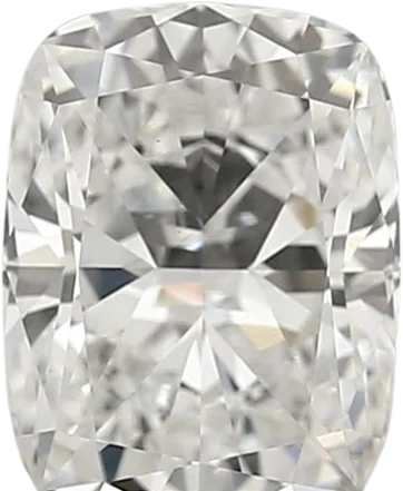 1.37 Carat E vvs2 Elongated Cushion Lab Diamond