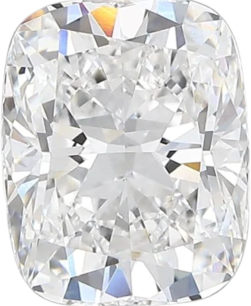 2.55 Carat E vvs2 Elongated Cushion Lab Diamond