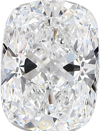 2.66 Carat D vs1 Elongated Cushion Lab Diamond