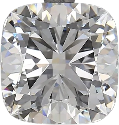 2.73 Carat D VVS2 Cushion Lab Diamond