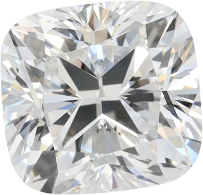 2.74 Carat D VVS1 Cushion Lab Diamond