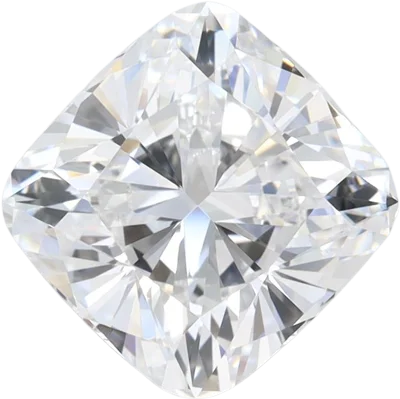 2.94 Carat D VVS1 Cushion Lab Diamond