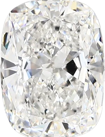 3 Carat F vvs2 Elongated Cushion Lab Diamond