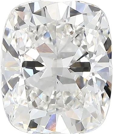 3.05 Carat F vvs2 Elongated Cushion Lab Diamond