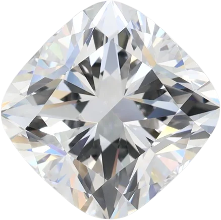 3.35 Carat D VVS1 Cushion Lab Diamond