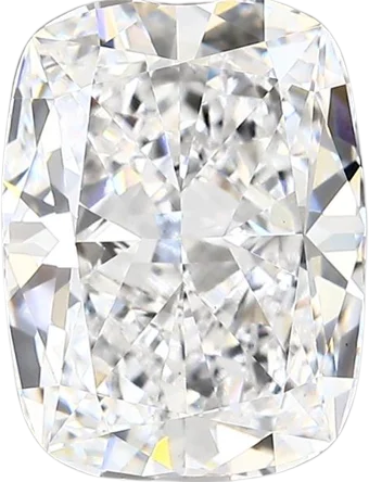 4.05 Carat D vs1 Elongated Cushion Lab Diamond